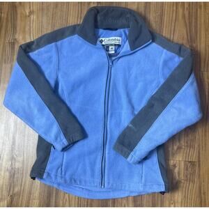 Columbia Interchange Core Fleece Jacket Blue Women’s Size S Small